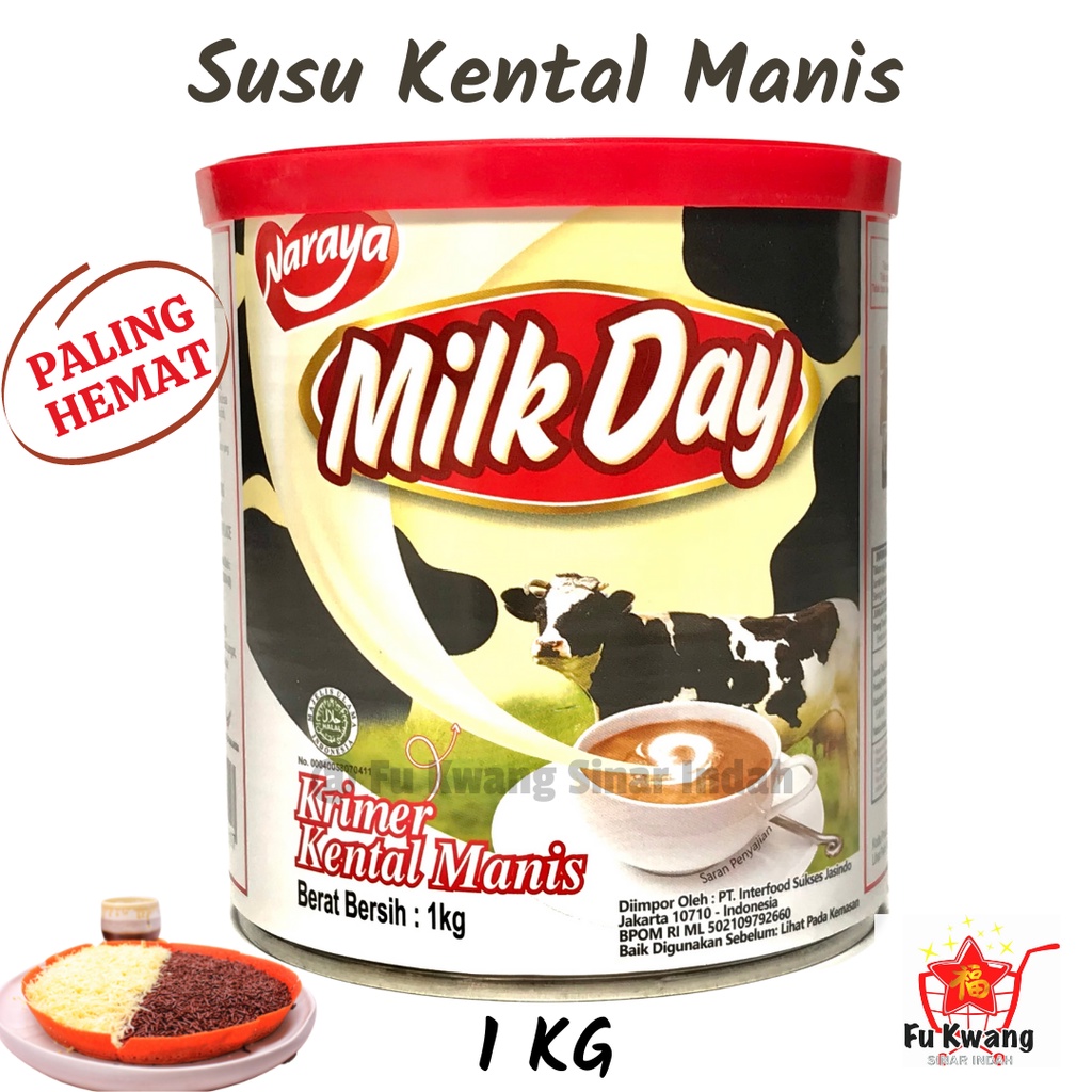 Naraya Milk Day Krimer Susu Kental Manis 1 kg