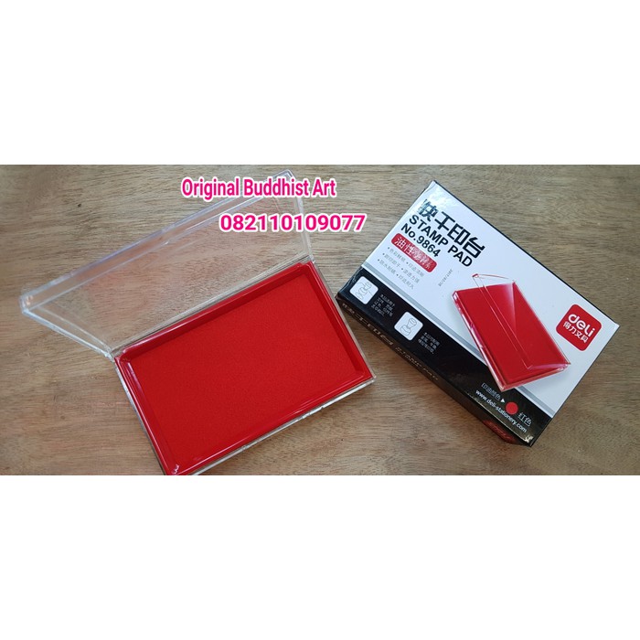 

stampel pad merah