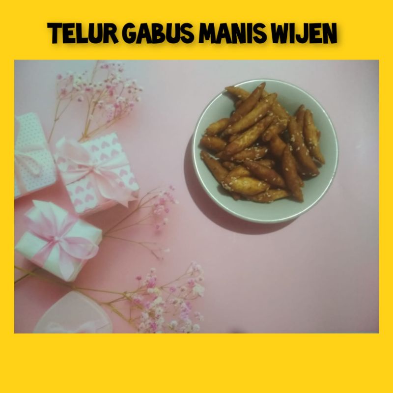 

telur gabus manis wijen