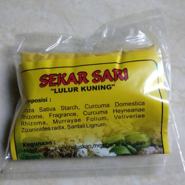 Lulur Sekarsari Sekar Sari All Varian  // Lulur MAndi // Body Scrub // Lulur Wajah - Lulur Herbal