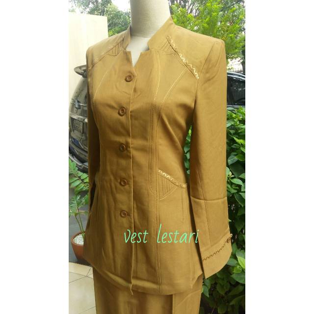 blazer pemda muda set rok blazer ASN blazer vest seragam kerja