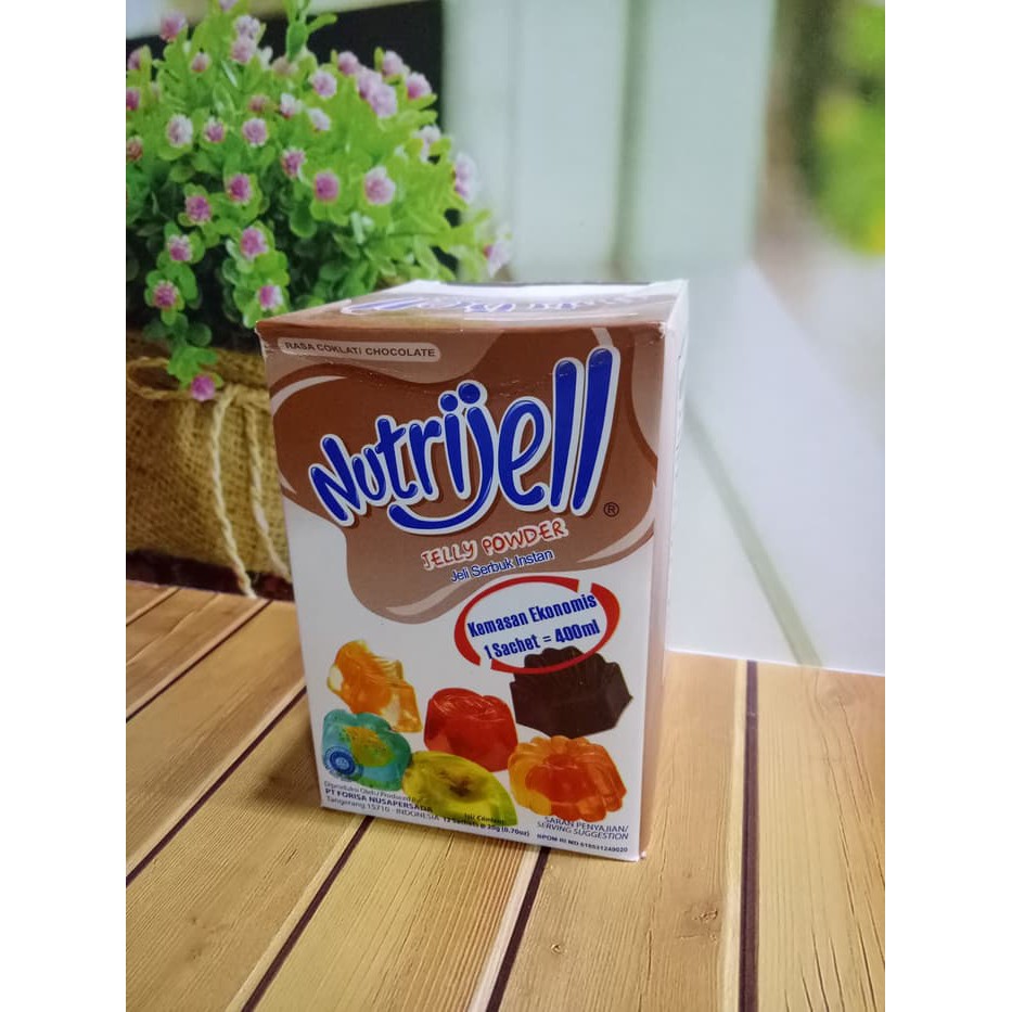 

Nutrijell Jelly Coklat Box Isi 12