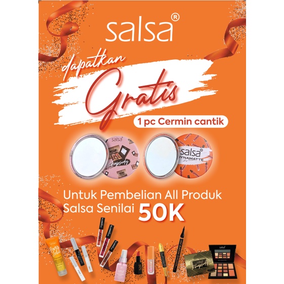 ✨LACIKOSME✨ SALSA GIFT ONLY ALL PRODUCT OFF SALSA  - GIFT CERMIN CANTIK