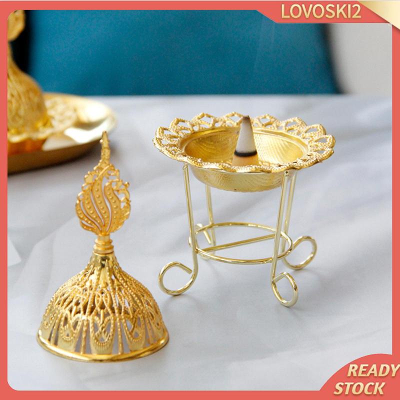 Ornamen Holder Pembakar Dupa Desain Eastern Middle Mini
