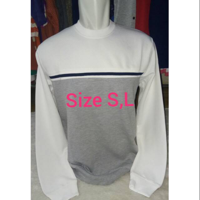 Sweater Details cowok / pria