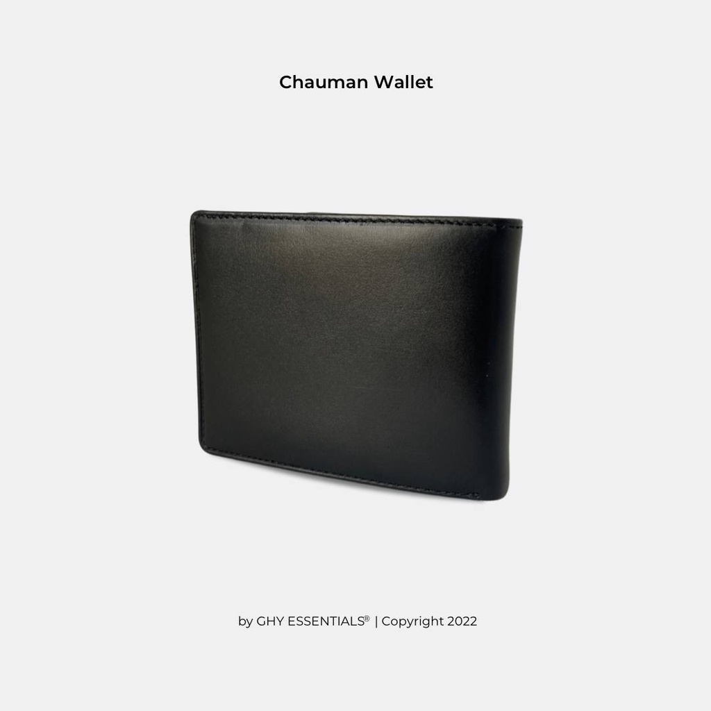 GHY ESSENTIALS Dompet Pria Kulit Asli - Chauman Wallet