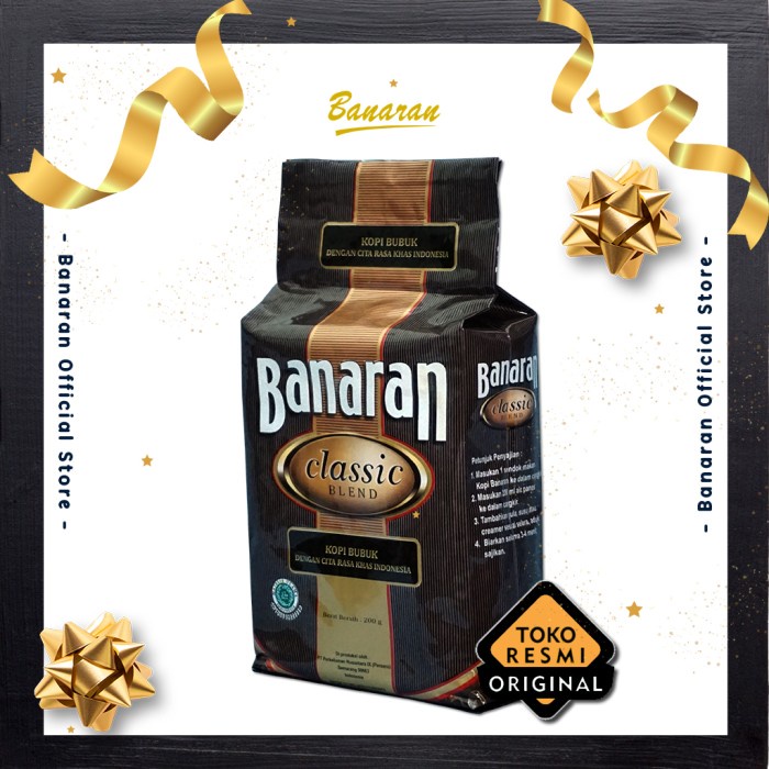 

(BISA COD) Kopi Banaran Classic 200 Gram