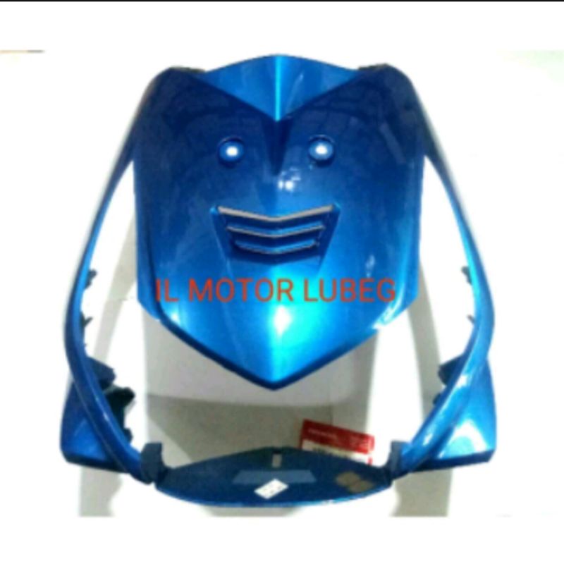 PANEL TAMENG DEPAN HONDA BEAT KARBU - BEAT LAMA OLD WARNA BIRU 64301 - KVY - 960VBM ORIGINAL AHM