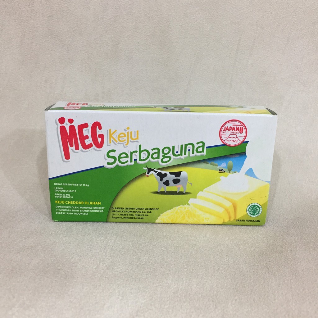 

Meg Cheddar serbaguna165gr