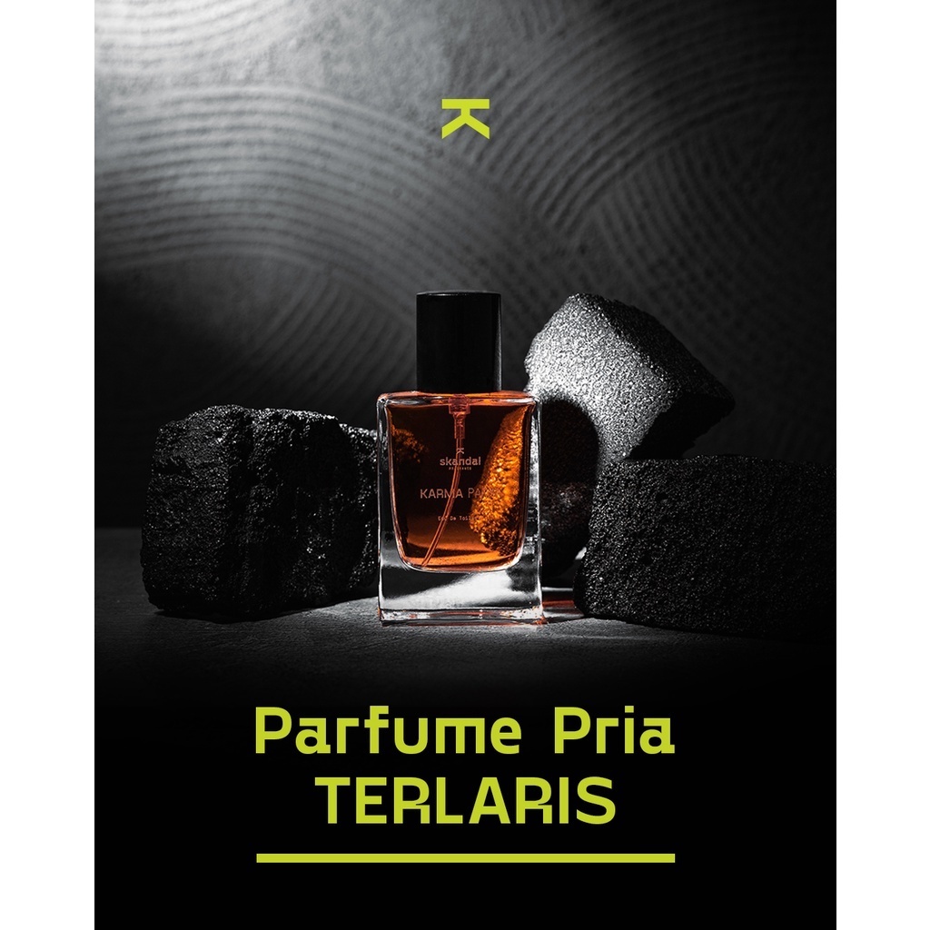 parfume pria terlaris   skandal karma parma parfume   30ml