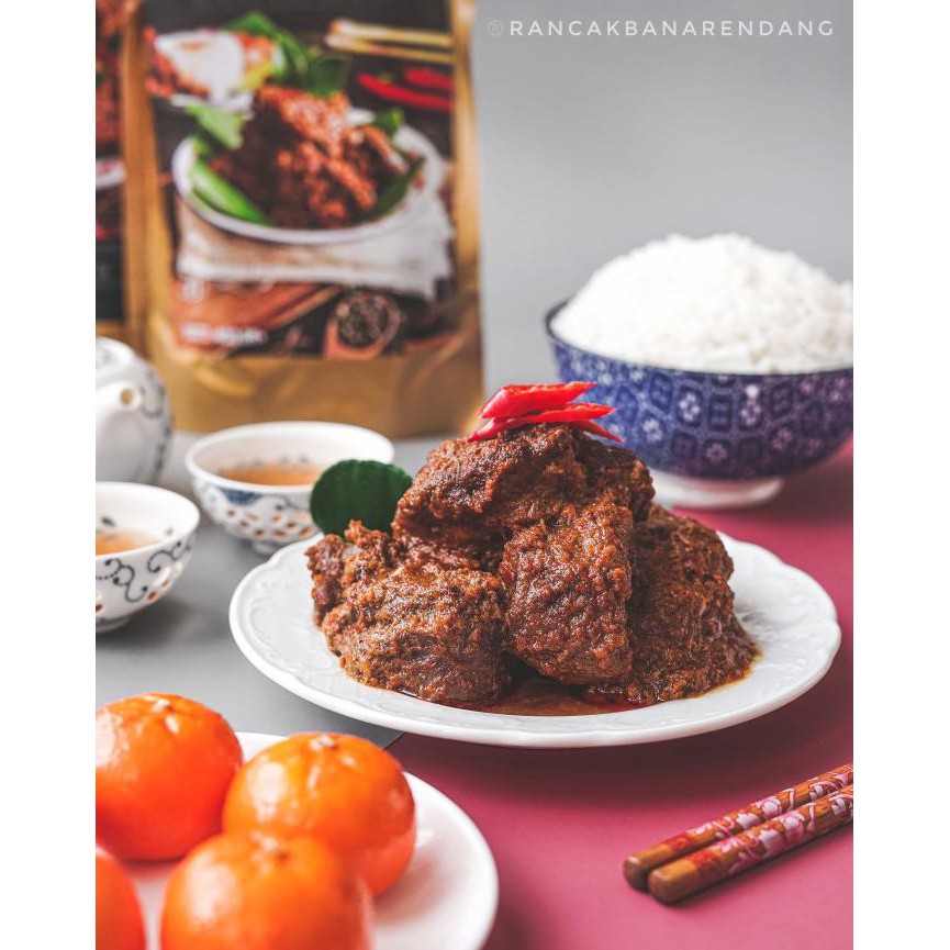 

Premium Beef Rendang / Rendang Sapi Rancak Bana 400 Gram O6Mk6747X0