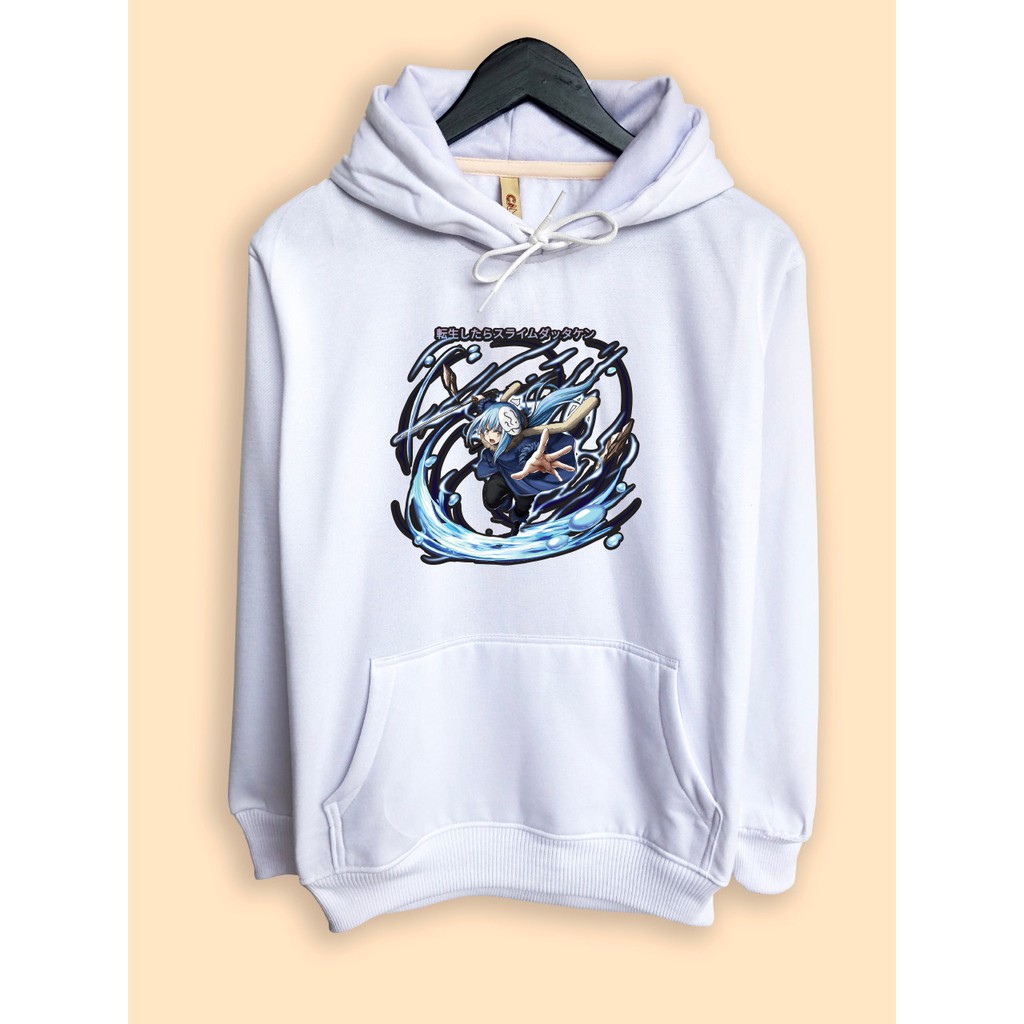 jaket hoodie premium Tensura Rimuru tempest