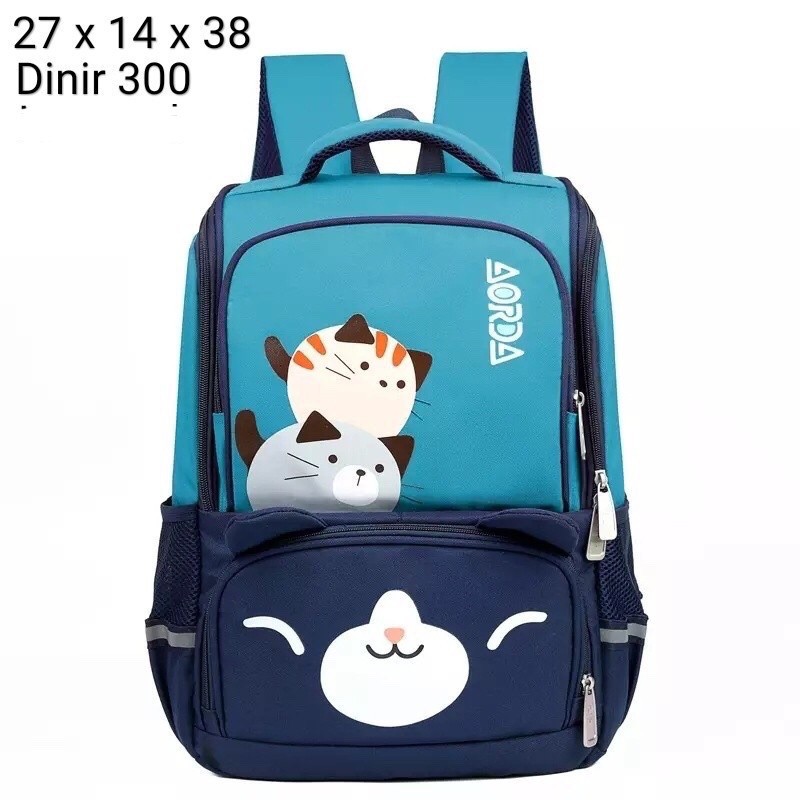 tas ransel anak aorda bags tas ransel kucing backpack catty tas sekolah anak tas ransel laptop