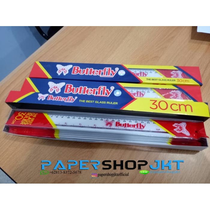 

READY GROSIR!!! PENGGARIS BUTTERFLY 30CM PLASTIK