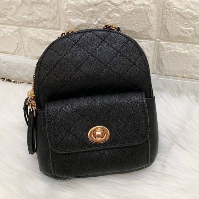 Tas bershka backpack dan sling bag