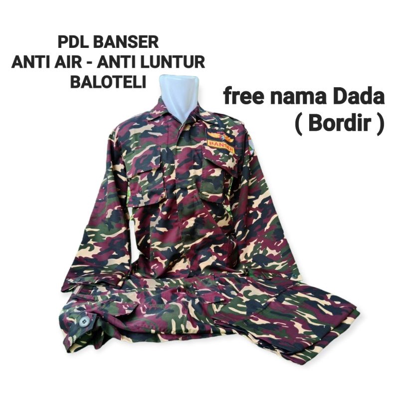 PDL BANSER BALOTELI ANTI AIR - ANTI LUNTUR BONUS NAMA DADA