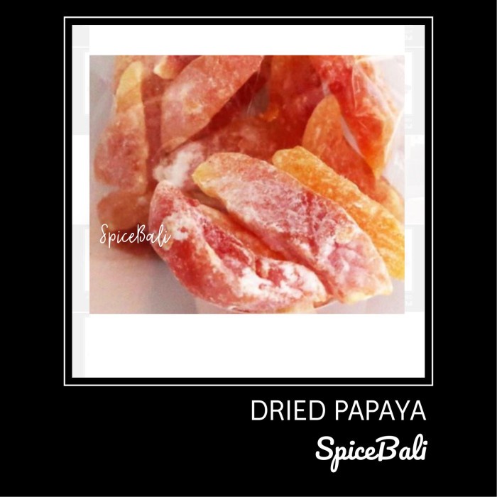 

Buah Kering - 200 Gr Dried Papaya /Dry Papayas / Buah Pepaya Kering / Manisan Pepaya