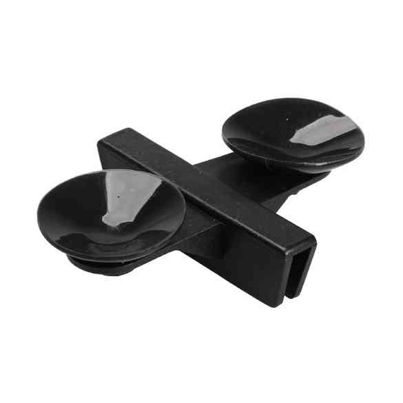 5pcs Holder Suction Cup Bahan Plastik Warna Hitam Untuk Akuarium Ikan