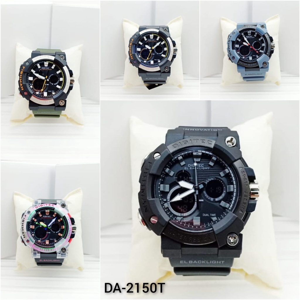 DIGITEC DA 2150T JAM TANGAN PRIA ORIGINAL GARANSI RESMI