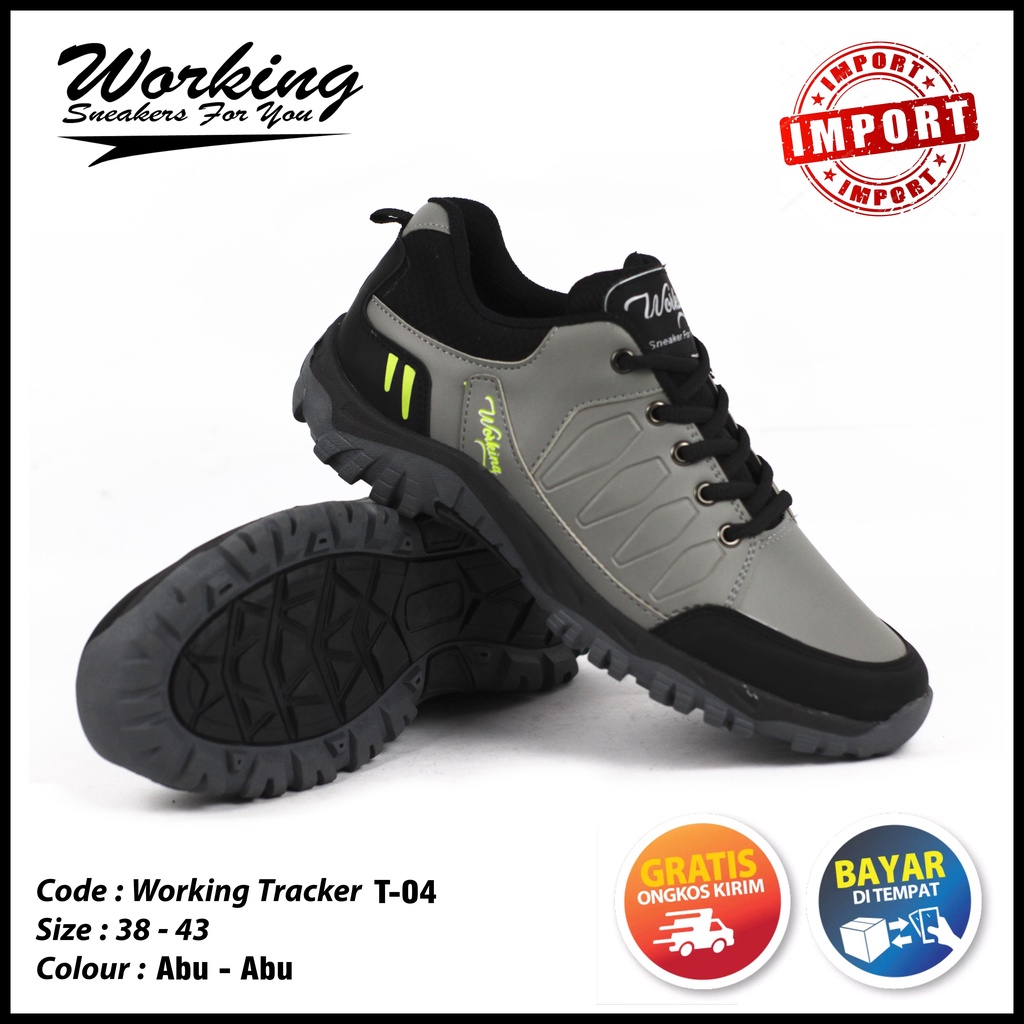 Sepatu Import Working T-04 // Sepatu Safety // Sepatu Kulit