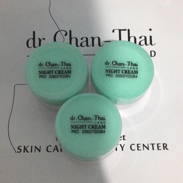 Night Cream dr. Chan Thai