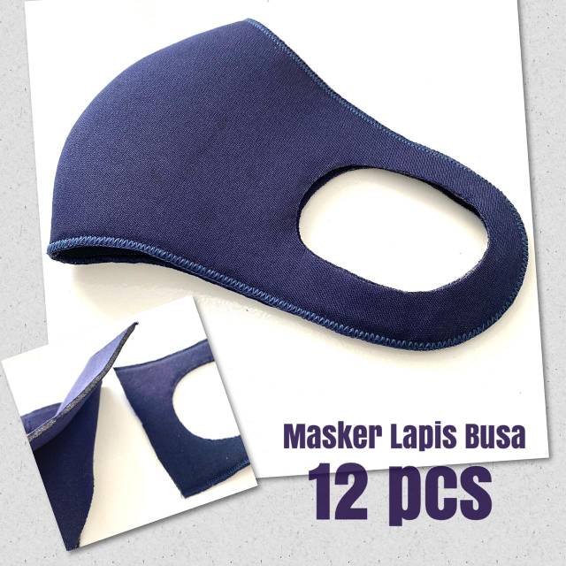 Masker Kain Lapis Busa Masker Kain 3 Lapis