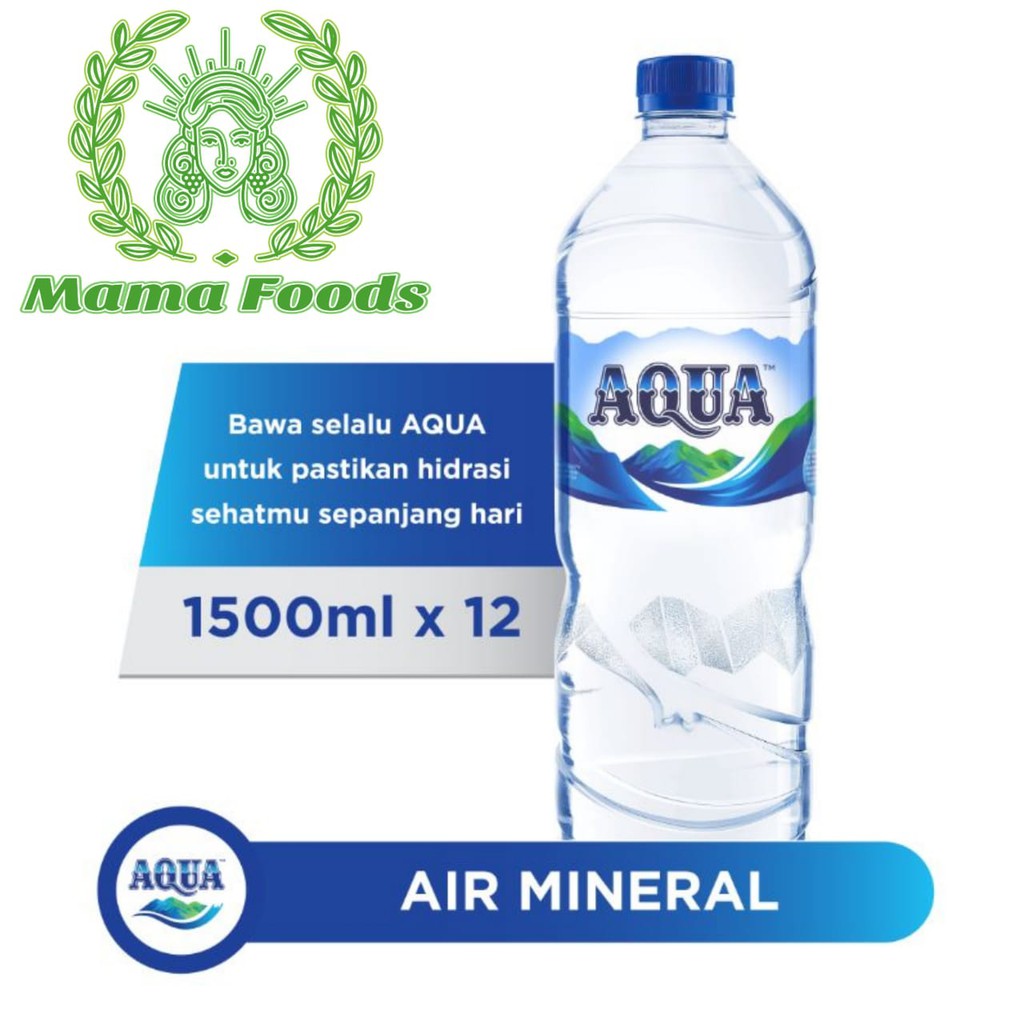 

Air Minum AQUA 1500ml Kemasan Mineral Botol Besar Harga Agen Termurah