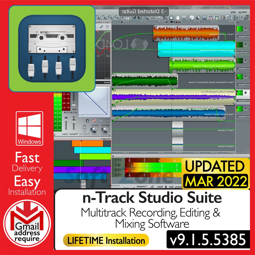 

n-Trck Std St 9.1.5.5385 - Mlttrck Rcrdng, Edtng & Mxng Sftwr [WINDOWS x64x86] - Dgtl Dwnld