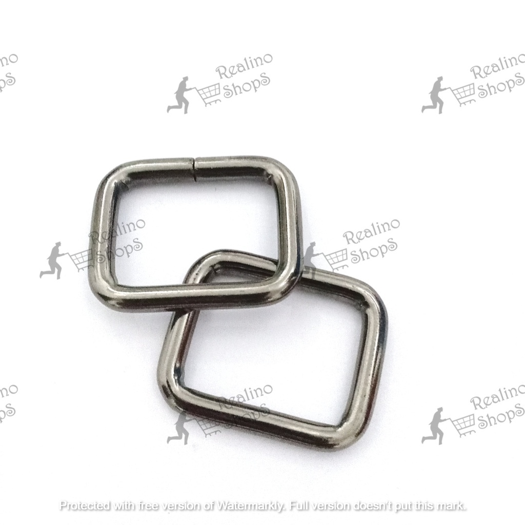 RING KOTAK / SEGI EMPAT - 2.5CM (KUALITAS TEBAL)