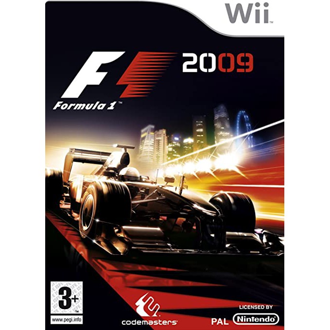 GAME KASET NINTTENDO WII FORMULA 1 2009