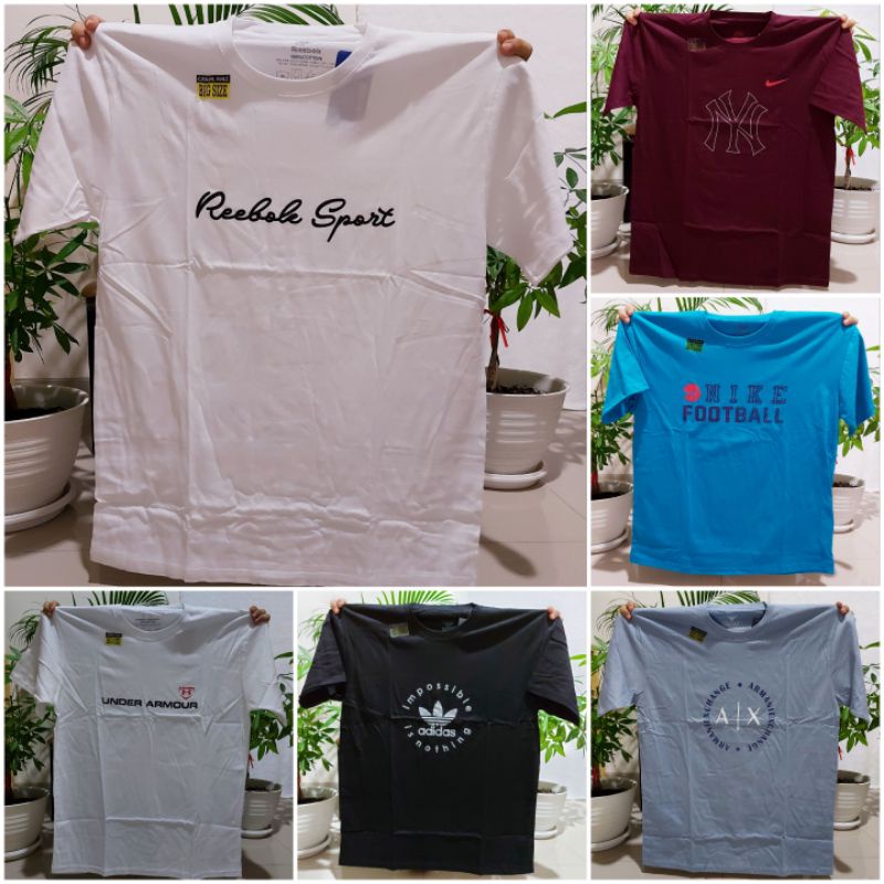 KAOS OBLONG JUMBO BIG SIZE XXL 2XL - KAOS JUMBO - KAOS BIG SIZE - KAOS SANTAI BIG SIZE JUMBO