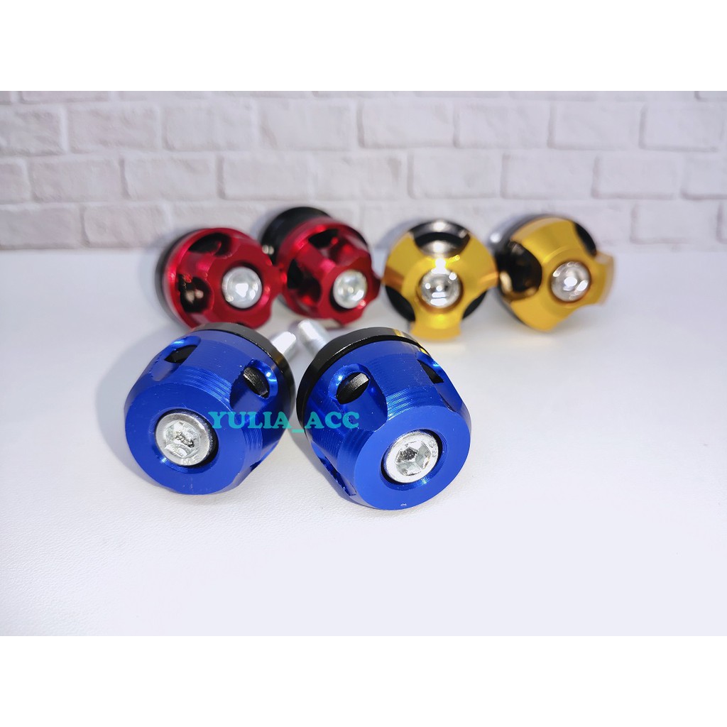 Jalu Spakbor Baut Monel Body Cover Knalpot NMAX AEROX - UNIVERSAL