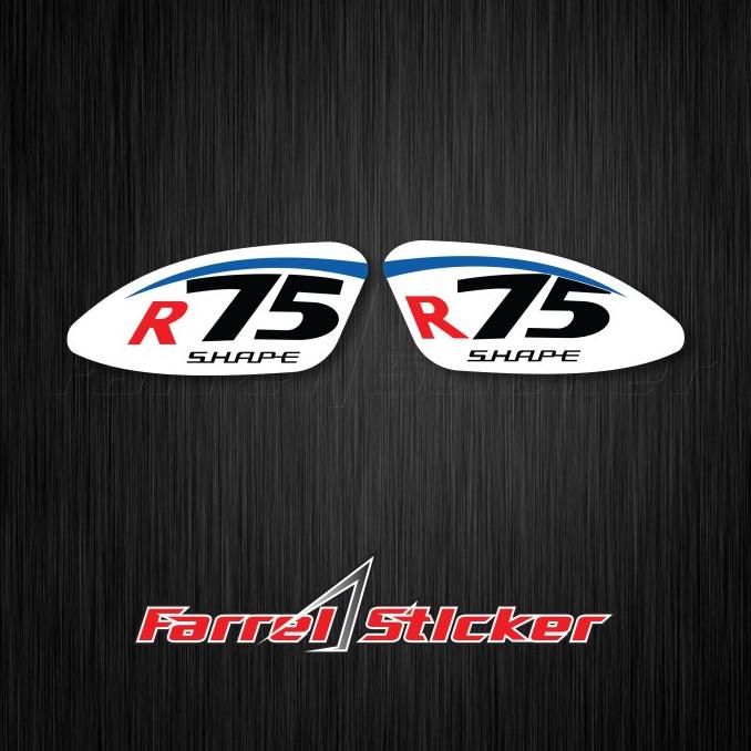 Stiker helm sticker helmet visor arai r75 shape farr3l55 Diminati Banget