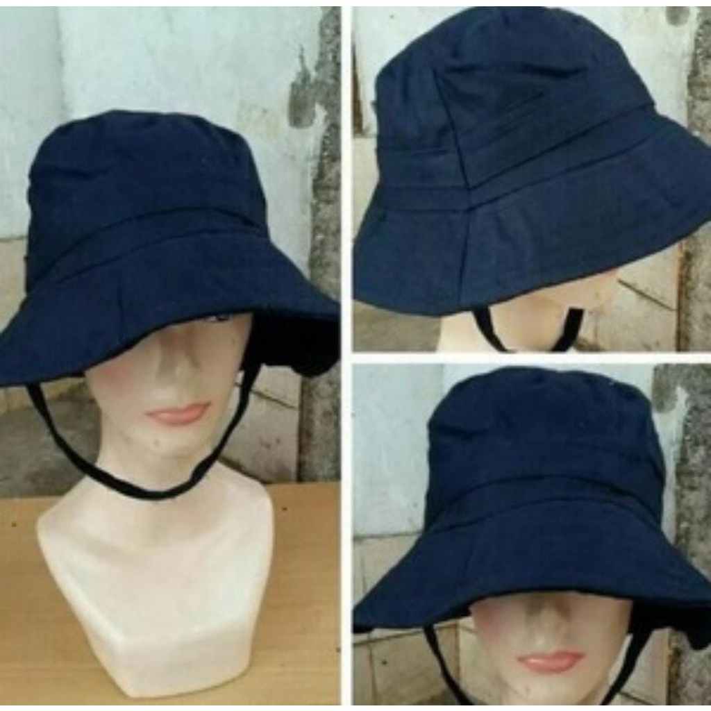 NEW Topi BUCKET | RIMBA | mancing | hits panas sporty murah meriah bahan drill | topi korea kpop