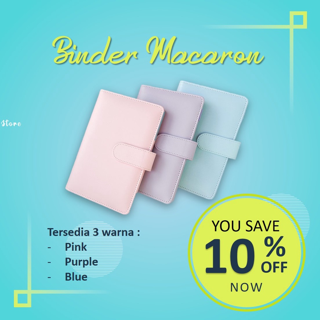 

BINDER MACARON A6 || PERENCANA KEUANGAN