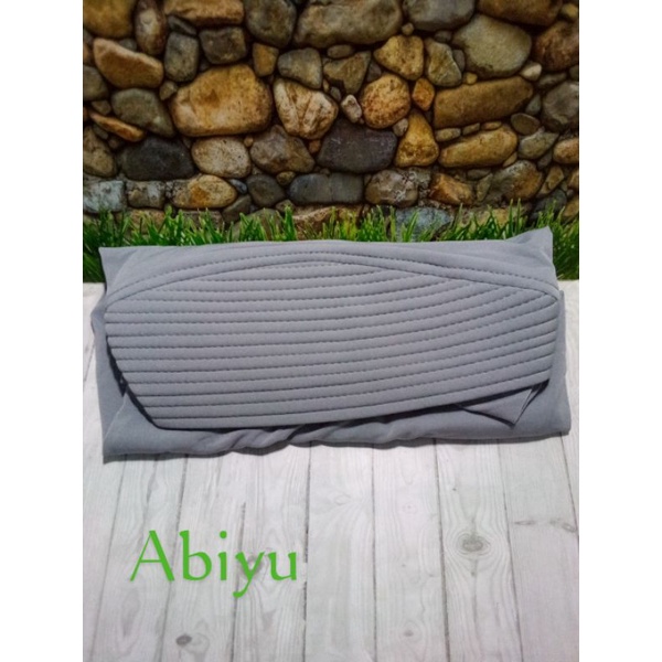 bergo dasya//oval polos//bergo dasya dewasa//bergo sekolah-Abu silver