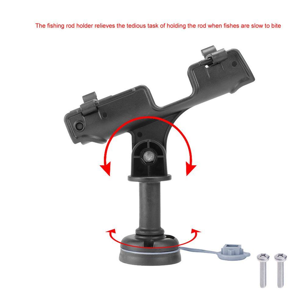 Preva Perahu Pancing Rak Aksesoris ABS Marine Mount Bracket Socket Rack Kayak Support Fixer Tiang Tabung