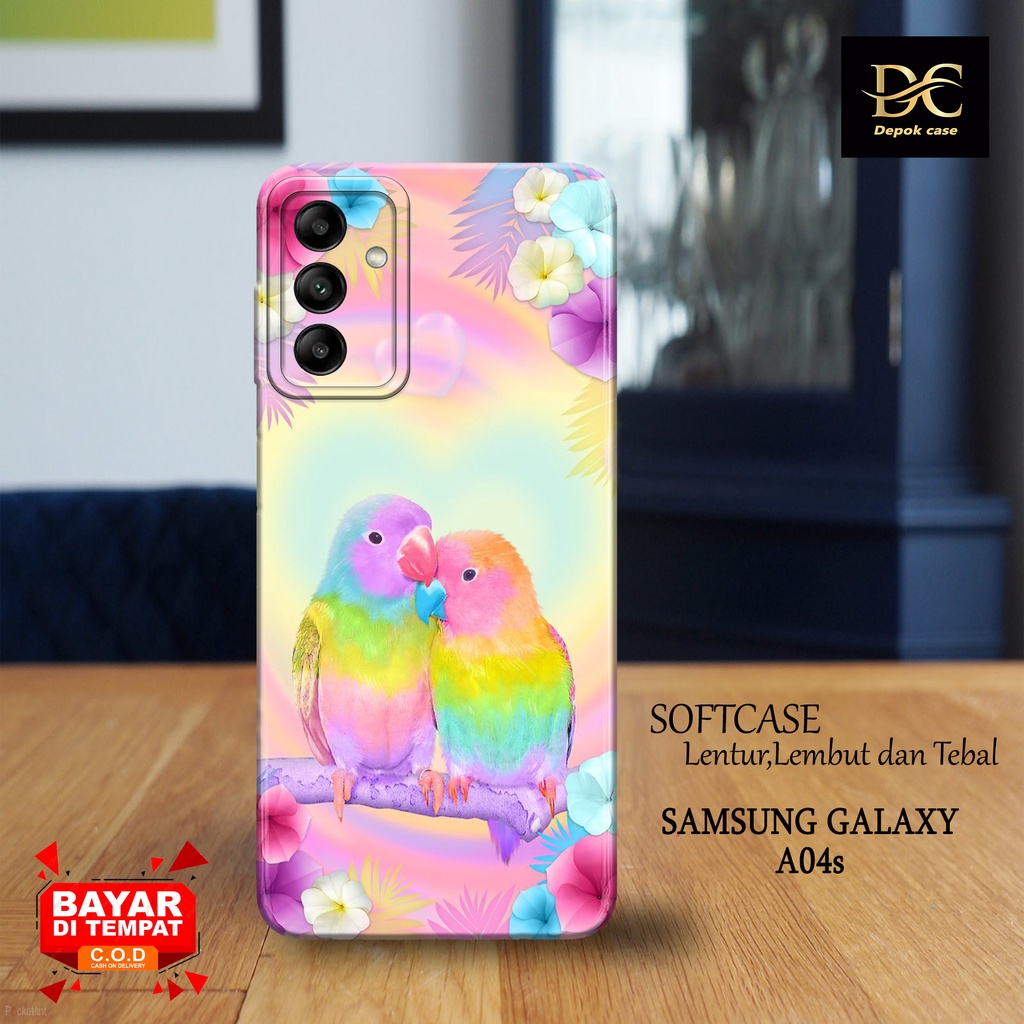 Case Samsung A04s Terbaru - Fashion Case BURUNG - Casing Hp Samsung Galaxy A04s Terbaru - Softcase H