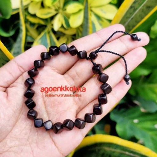 Gelang dadu kecil hitam kokka kaokah