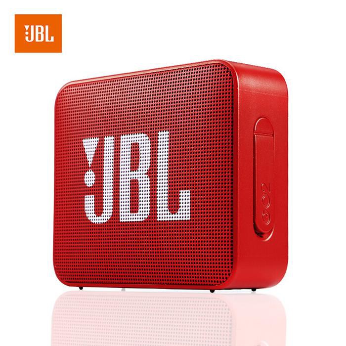 Jbl Go 2 Portabel Bluetooth Speaker Mini Original - Biru - Merah