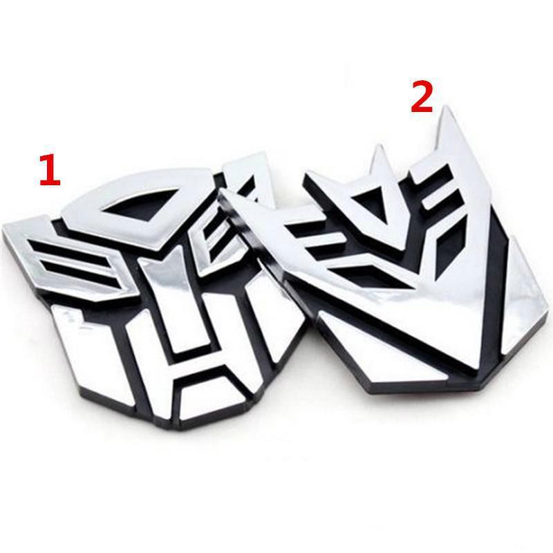 3d Autobot Transformers Mobil Auto Truk Stiker Lencana Stiker Decals Emblem Aksesoris Body Mobil Samping Belakang Emblem Badge Sticker Logo