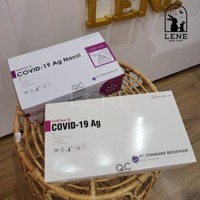 FastClear Q SD BioSensor NASO / NASAL Swab Antigen AKD Fast Clear
