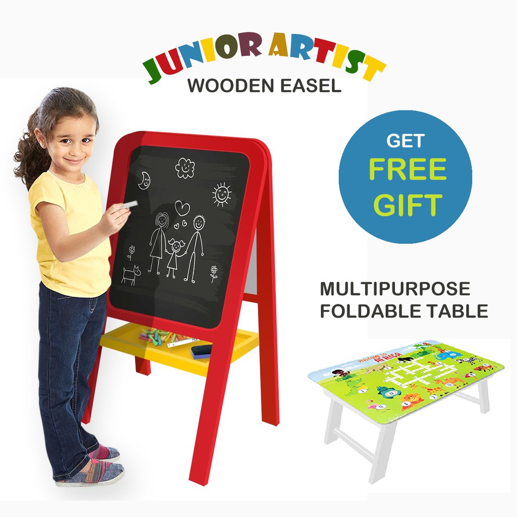 

Papan Tulis Anak 2 Sisi – Whiteboard & Blackboard | Desain Berdiri Kokoh