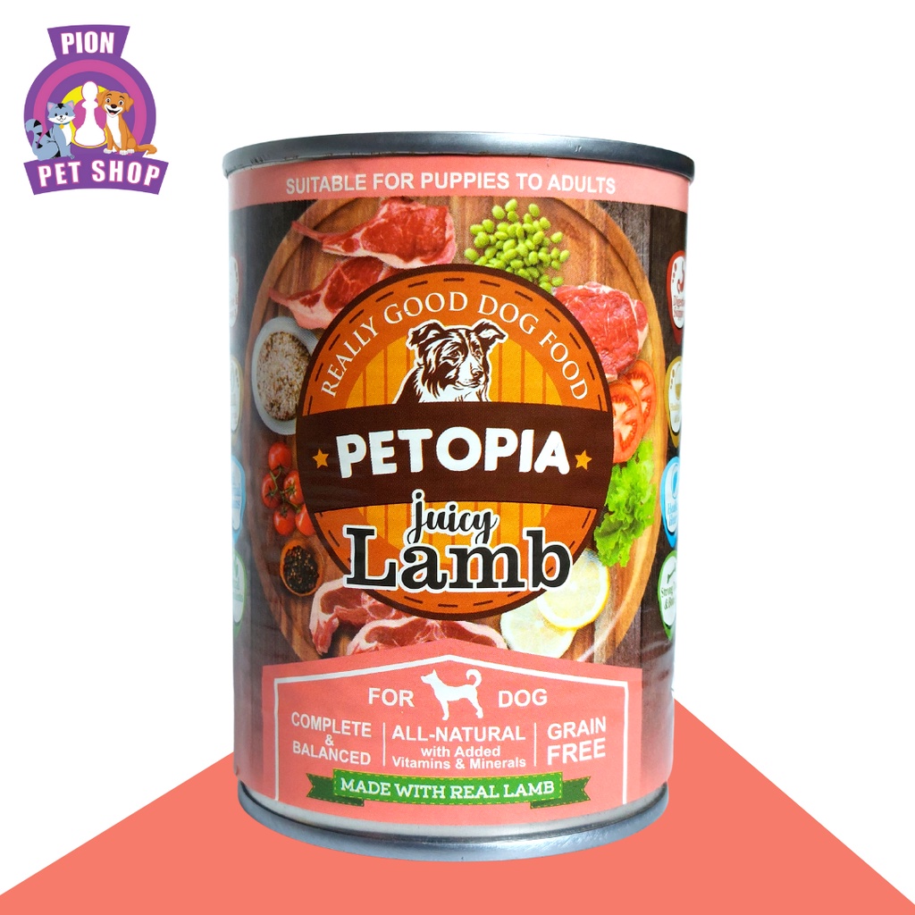 Petopia Dog Can 380gr/Makanan Kaleng untuk anjing 380gr