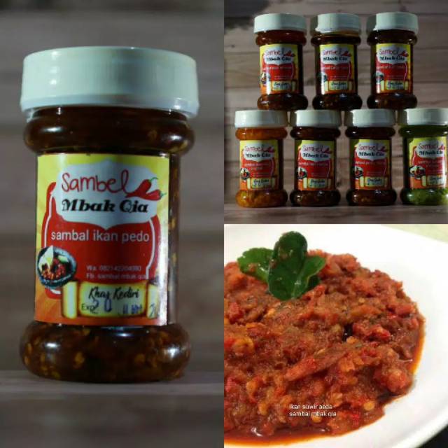 

Sambal ikan pedo (150 gr)