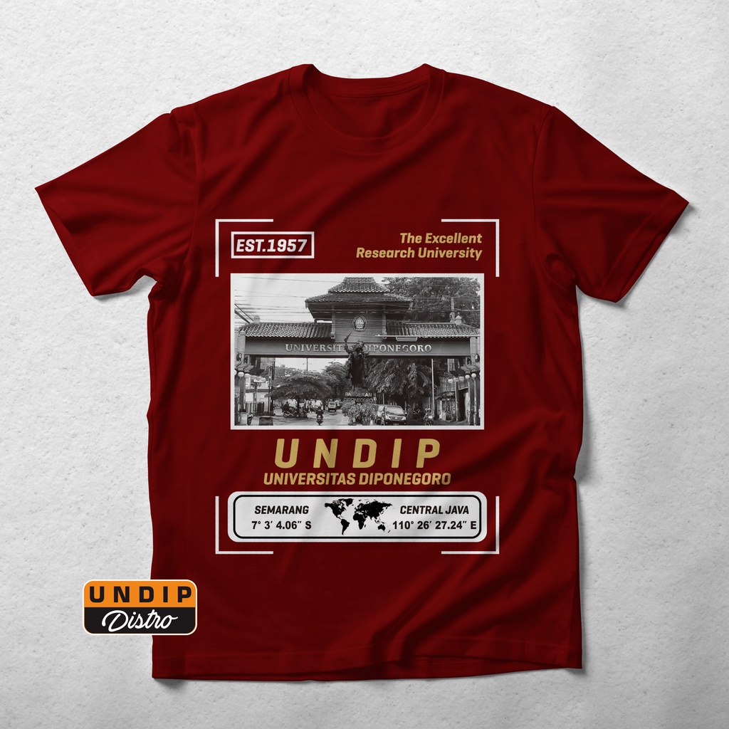 Kaos UNDIP Universitas Diponegoro #001