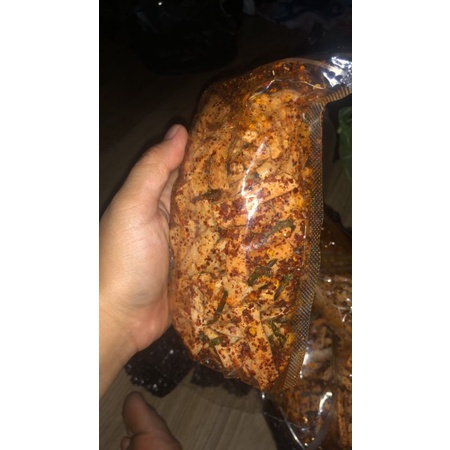 Basreng Pedas 100gr Daun Jeruk Pedas Extra Ready Cemilan Pedas