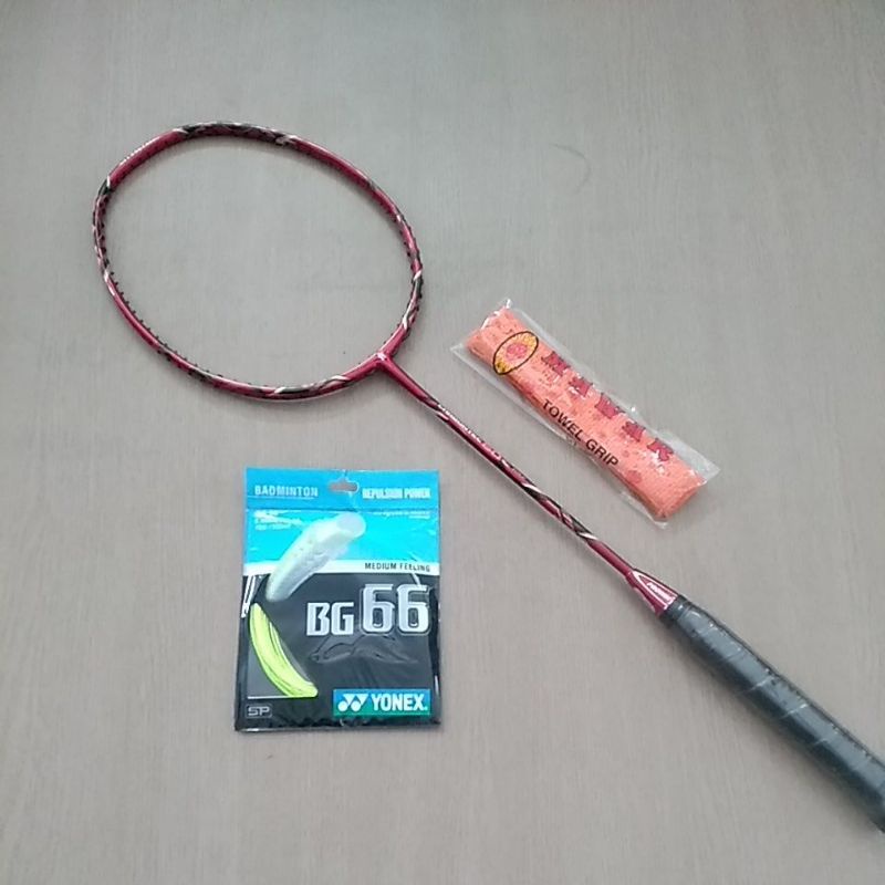 raket baru stok lama prowin carbotec 60 C tour
