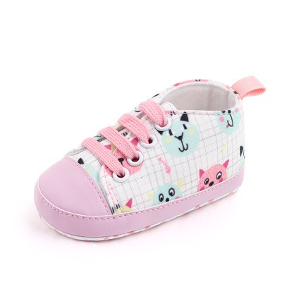 Sepatu Prewalker Bayi Perempuan S1129 Pink