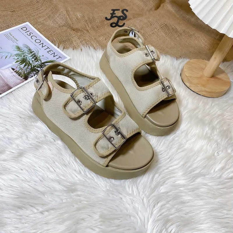 LUMMYSHOP SANDALS WANITA MINCHAE PLATFORM IMPORT ( 2 VARIASI WARNA )